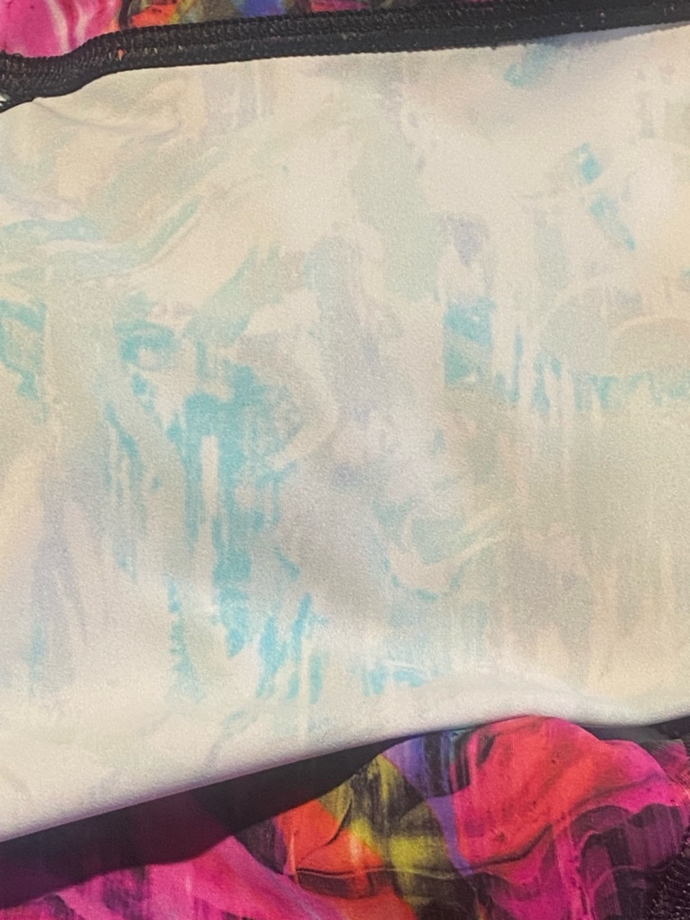 Lululemon Fast and Free High Rise Tight Leggings Hyper Flow Pink Multi Size 14 - Picture 13 of 14